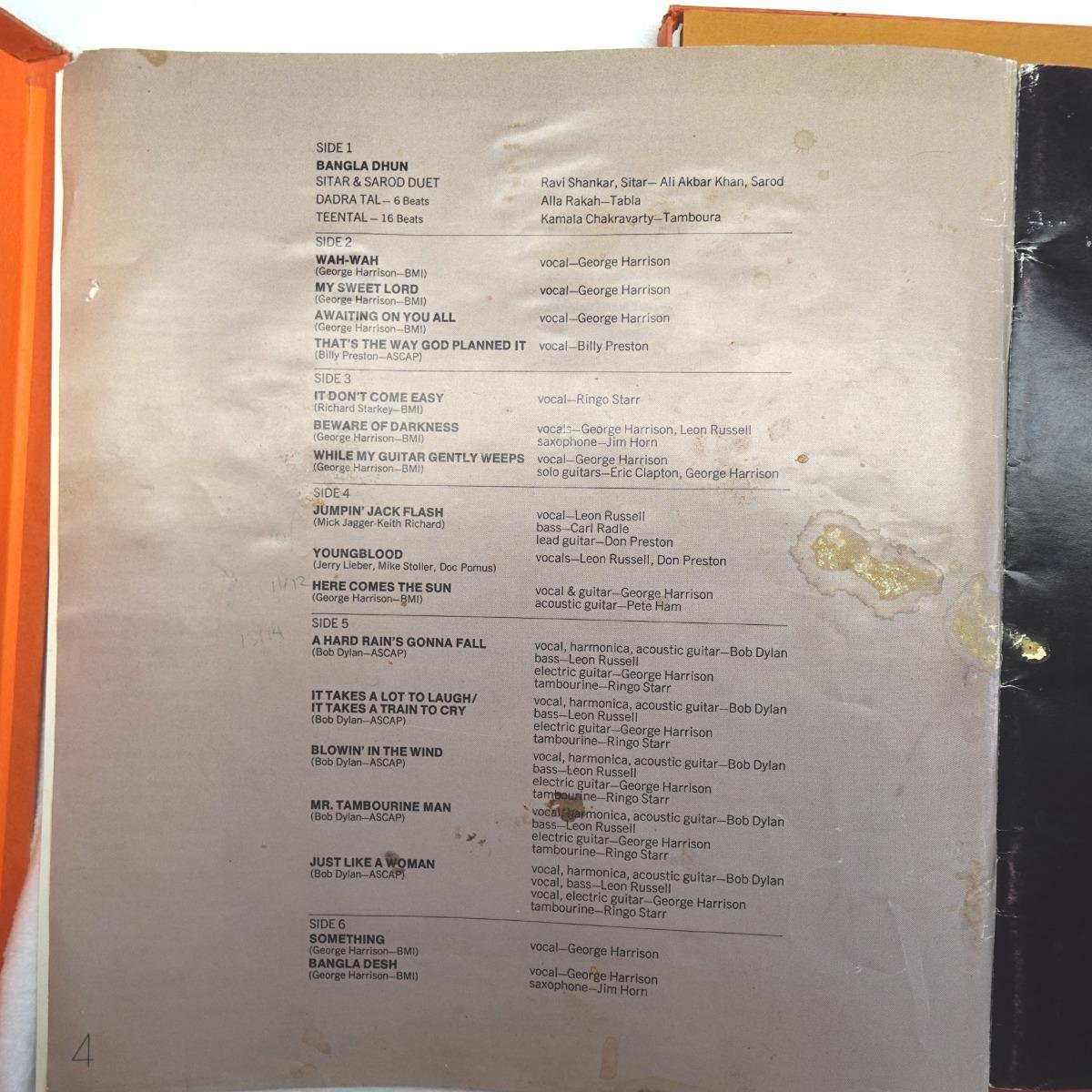 STCX3385 Concert for Bangladesh Box Set 1200×1200 (8)